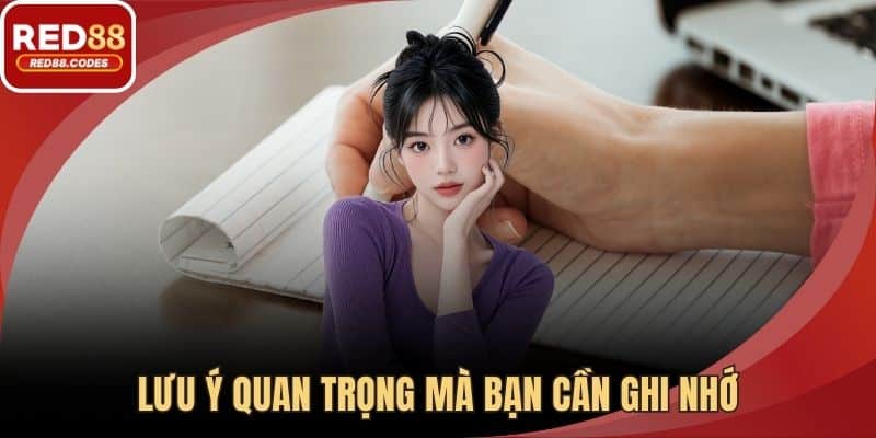 Lưu ý quan trọng mà bạn cần ghi nhớ