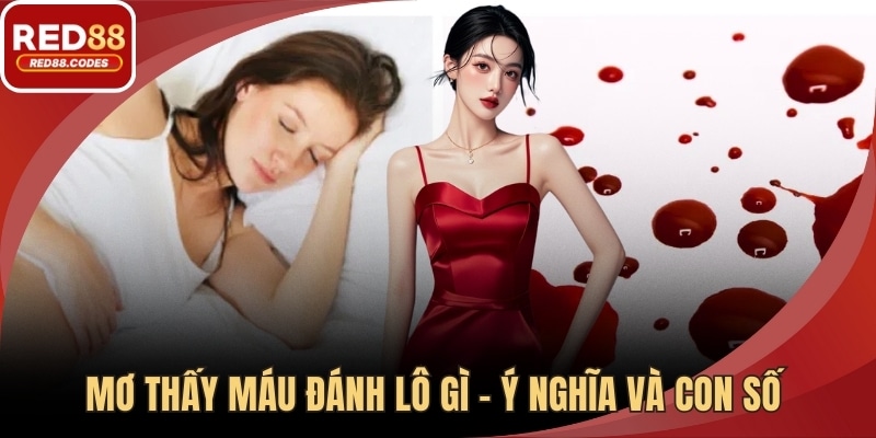 Mơ Thấy Máu Đánh Lô Gì