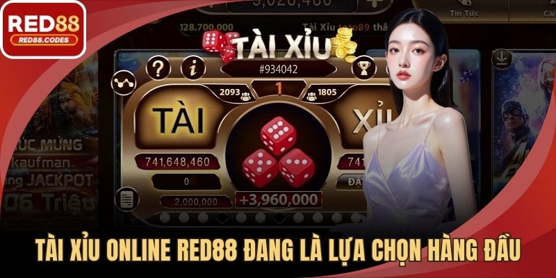 Tài xỉu online RED88 đang là lựa chọn hàng đầu